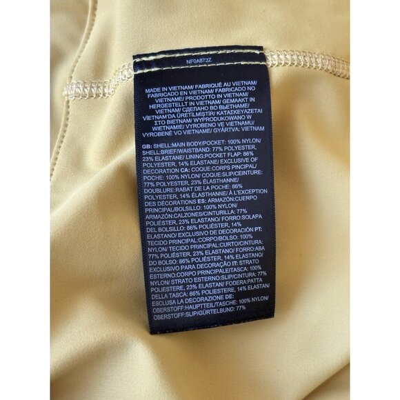 The North Face women’s Yellow Spring Peak skort sz L  Skirt Shorts - Picture 8 of 12